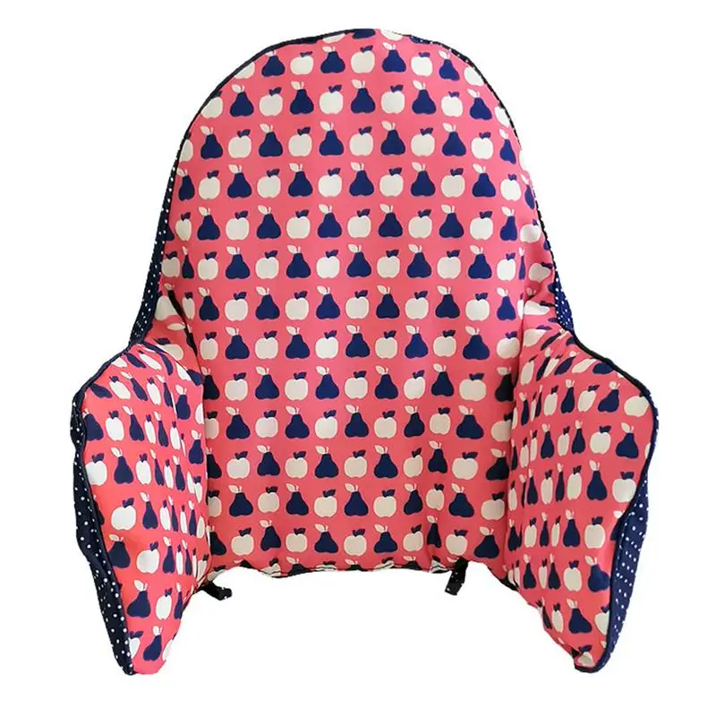

High Chair Cushion Oxford Cloth Cushions with Built-in Inflatable Lining Infant Soft Comfortable Seat Mat with Replaceable Cover