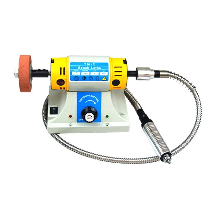 

Jewelry Amber Polishing Electric GrinderTM-2 Multifunctional Small Table Grinder 110V/220V/350W Polishing Machine