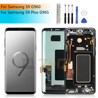 Do Samsung Galaxy S9 Plus wyświetlacz Lcd S9 G965f S9 G960f ekran dotykowy wyświetlacz Digitizer zgromadzenie dla Samsung s9 LCD naprawa części 1