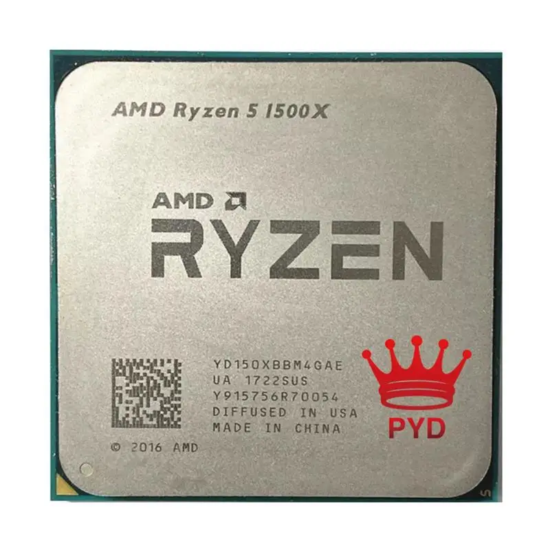 

Лучший четырехъядерный Восьмиядерный процессор AMD Ryzen 5 1500x R5 1500x3,5 ГГц L3 = 16M 65 Вт YD150XBBM4GAE Socket AM4