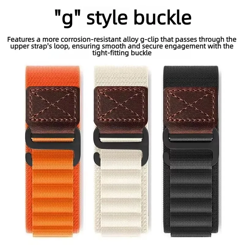 Nylon Strap Bracelet - Adjustable 20mm/22mm Premium Band