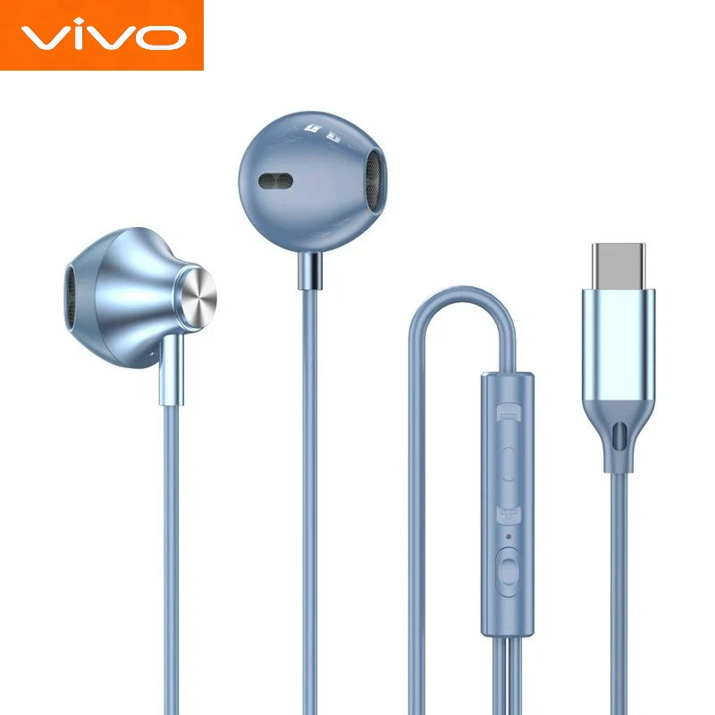 VIVO USB Type-C Wired HiFi Surround Sound Earphones