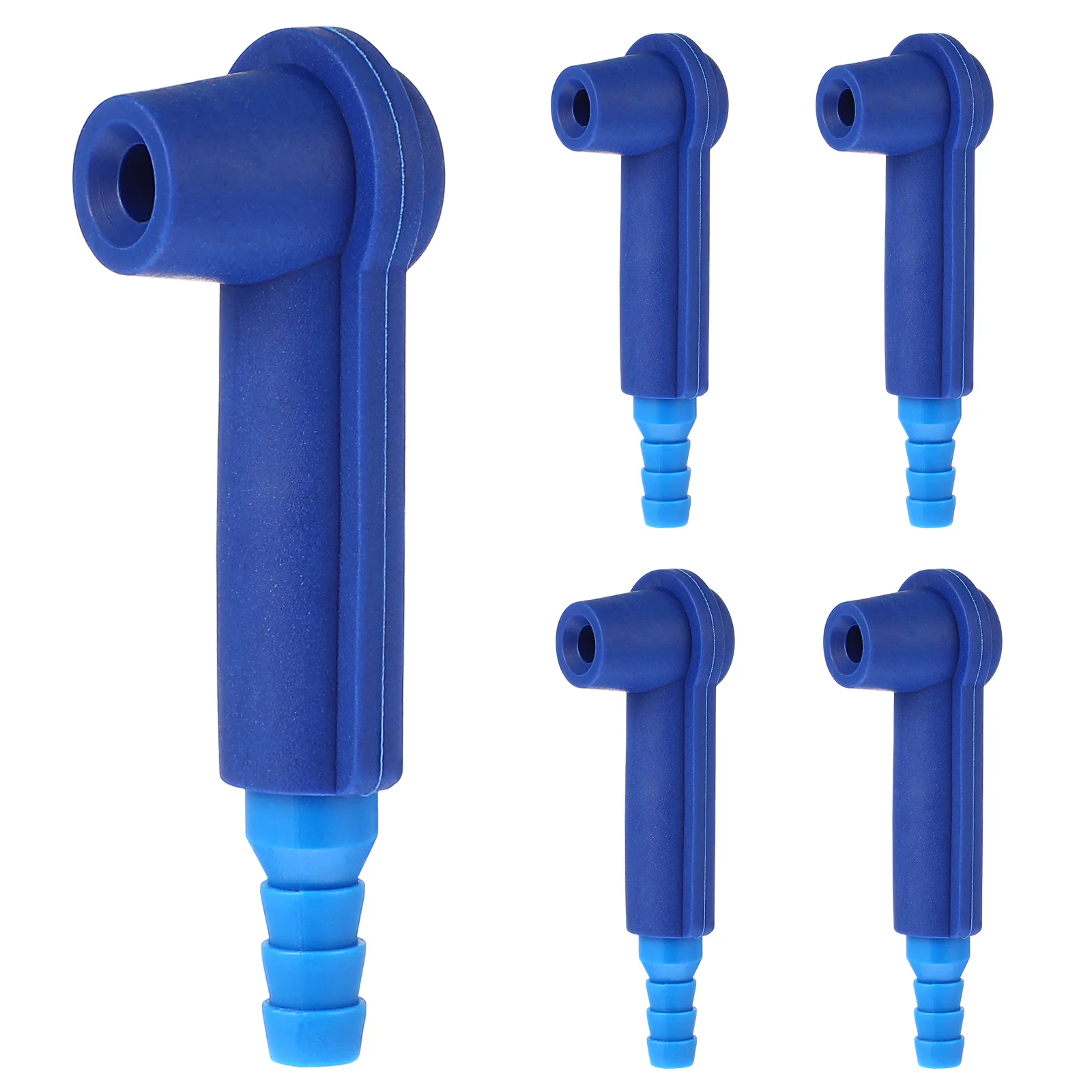 

5 Pcs Cars Suction Joint Truck Accessories Connector Brake Fluid Bleeder Changer Exchange Tool