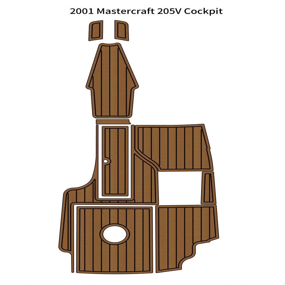 

2001 г., коврик для кабины Mastercraft 205 в, напольный коврик из искусственного тикового пенопласта для лодки