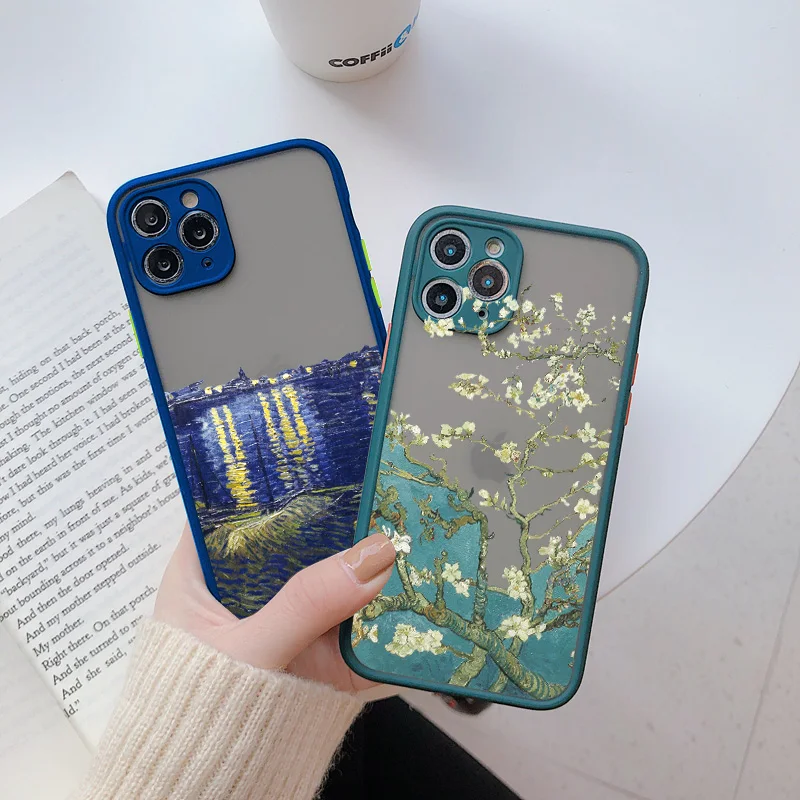 Van Gogh Oil Painting Soft Shockproof Phone Case Cover