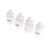 4pcs 1:12 Doll House Miniature Cute White Ceramic Storage Jars Kitchen Accessories Classic Pretend Play Furniture Children Toys 2