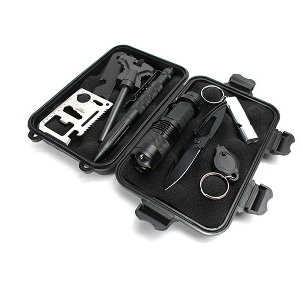 3 Size Outdoor Plastic Waterproof Airtight Survival Case Container Camping Outdoor Travel Storage Box For Wilderness Survival storage bag camping storage bag