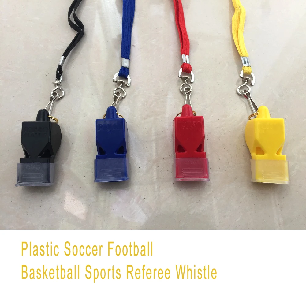 Portable Sport Whistle with Rope Loud Crisp Sound Whistle Safe Multifunctinal for Sports Referee Football Basketball Sport 1pc