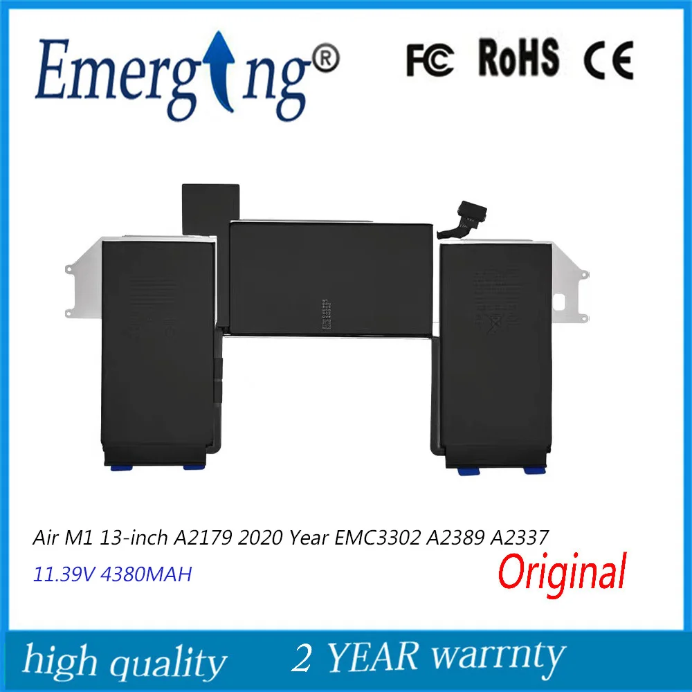 11.39V 4380Mah Batteria Del Computer Portatile A2389 Per Apple Macbook Air M1 13-Inch A2179 2020 Anno Emc3302 A2337 Emc3598 Mgn63Ll Mgn73Ll