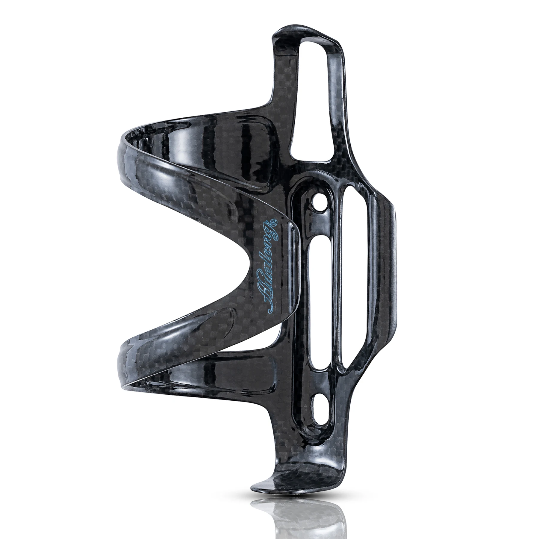 Description Picture 4 of itemHUALONG Carbon Side Load Bicycle Water Bottle Cage Mountain Road Bike Water Bottle Holder, Matte Black, Weight (22±2g)