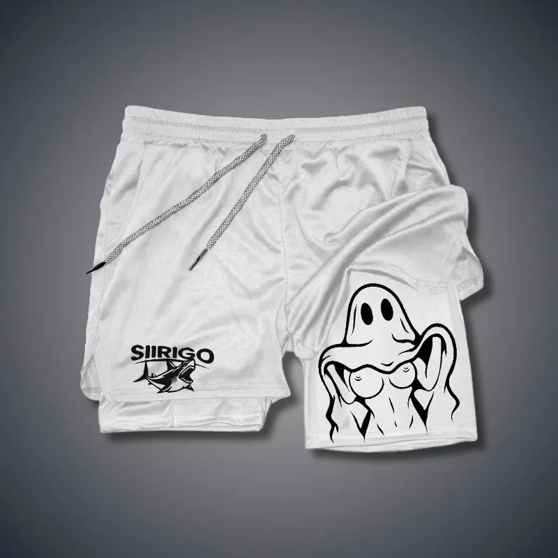 Рисунок 3 - Двухслойные шорты для фитнеса для мужчин