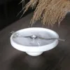 Simple Style Perfume Storage Tray Marble Material Round Light Luxury Home Decoration Art Photography Prop Jewelry Display Tray 1