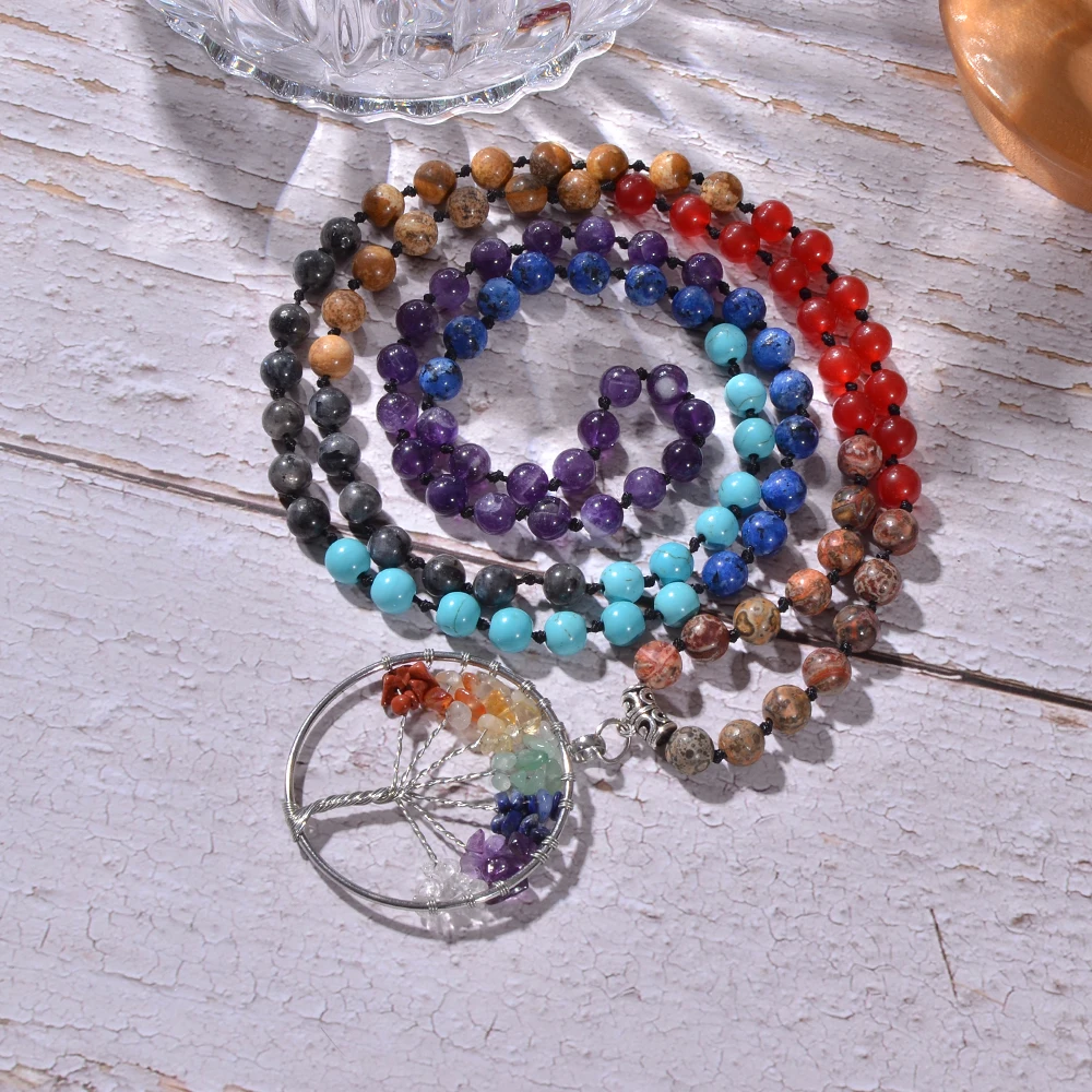 Bracelets & Bands - 7 Chakra Reiki Healing Stone Bracelet Yoga Balance Energy Jewelry Handmade DIY Beaded Bracelets Was Listed For 99.00 On 16 Sep At 07:01 By SOLD4U In Johannesburg (ID:623141577 - Foto 5