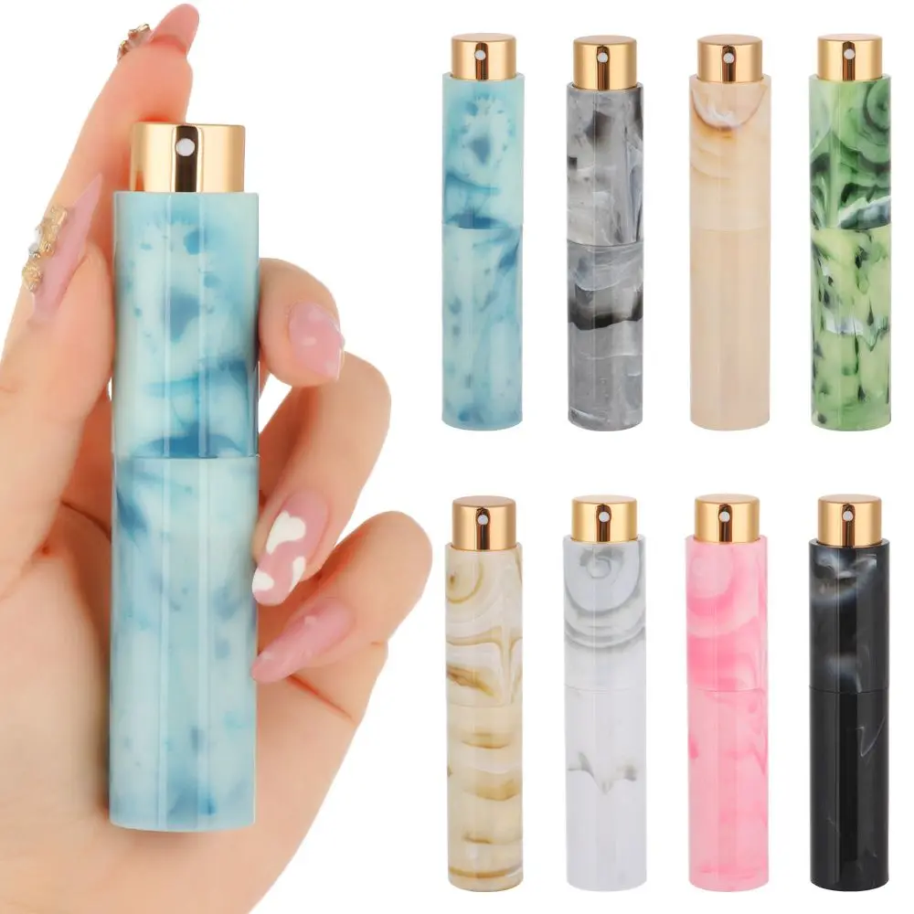 

10ML Perfume Atomizer Bottles Refillable Mini Travel Size Empty Perfume Sprayer Marble Pattern Portable Leak Proof Spray Bottle