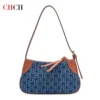 CHCH Women's Handbag 2025 Summer Cowboy Splicing Design Phone Bag Simple Commuter Underarm Bag Wallet 1