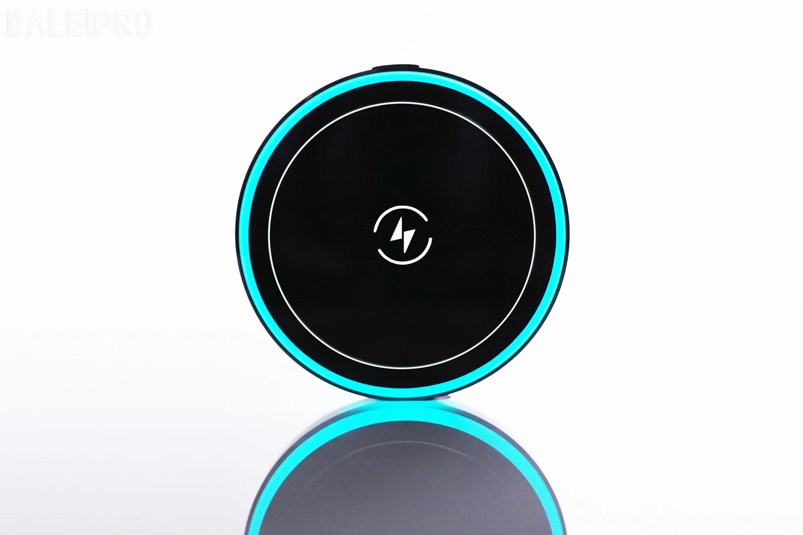 Car charger mounted on air vent with phone