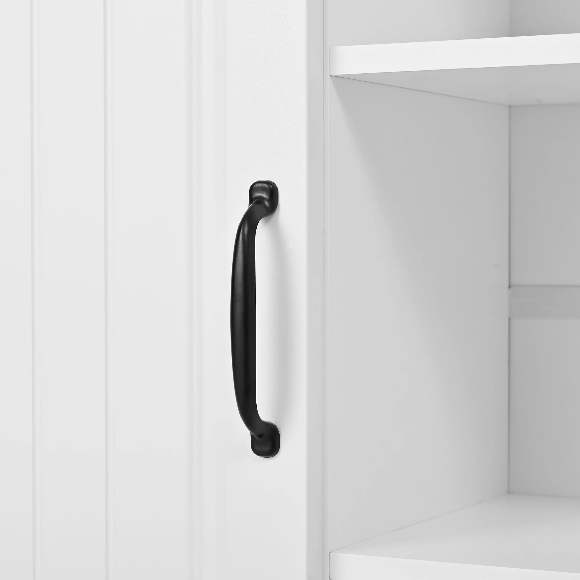 Kücheninsel auf Rollen, ausziehbarer Essbereich mit Stühlen, Sideboard mit viel Stauraum, ideal für Küche und Esszimmer – Detail 23