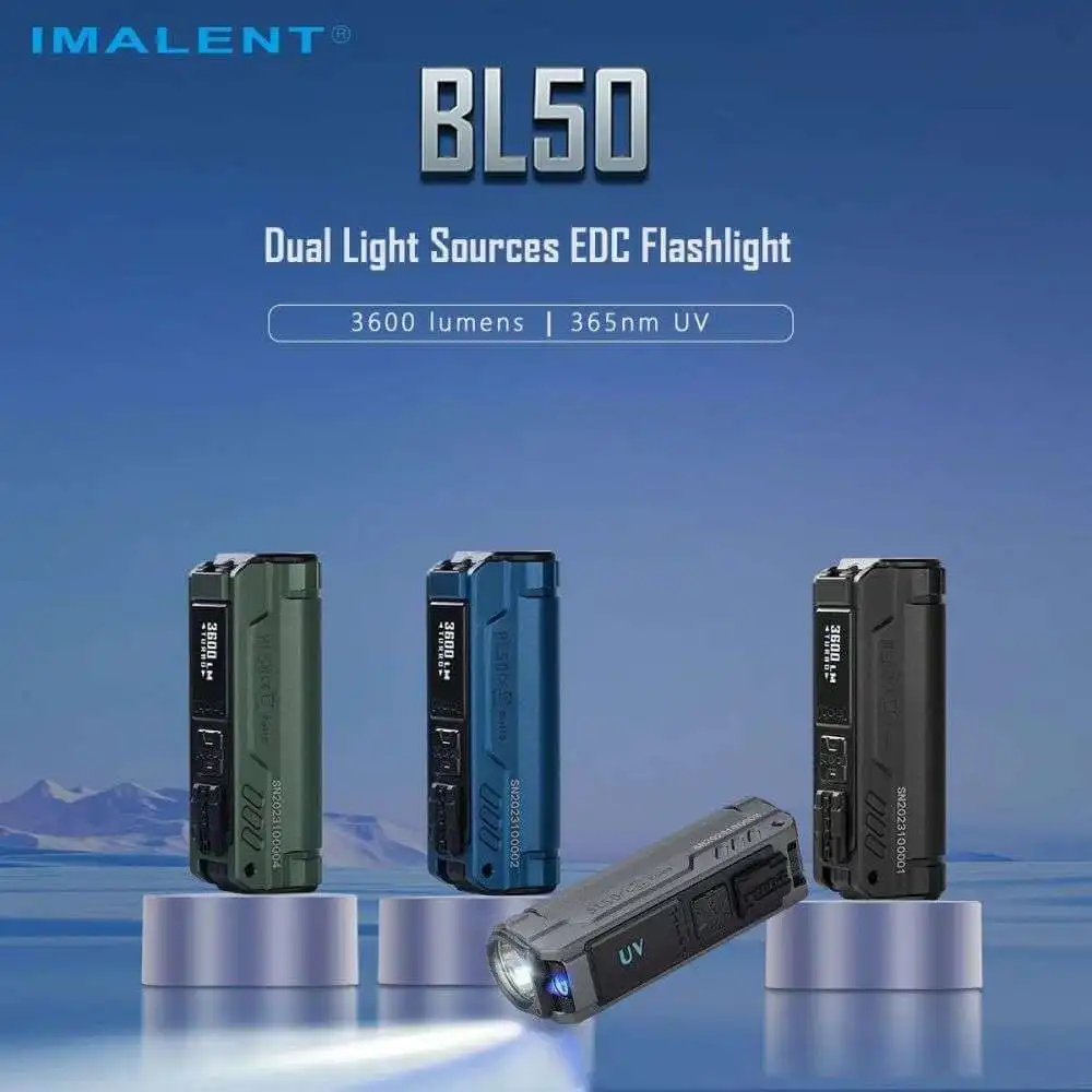 IMALENT GR35 充電式 EDC ライト IMALENT GR35 EDC Flat Flashlight