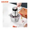 VEVOR Food Processor Electric Meat Grinder with 4-Wing Stainless Steel Blades8 Cup Stainless Steel Bowl for Baby Food 1