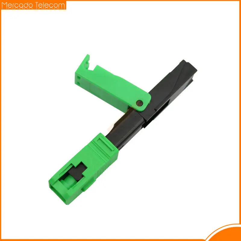 50/100/200 PCS FTTH Quick Connector Fiber Optic Fast Connector Embedded High Quality SC/APC Tool Cold Connection Adapter