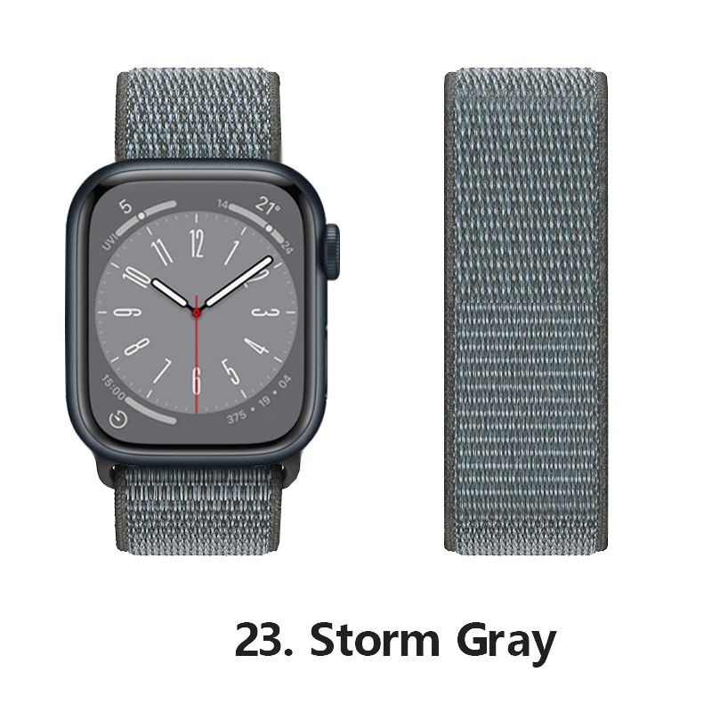 Versatile Nylon Loop Watch Band Bracelet in Various Sizes
