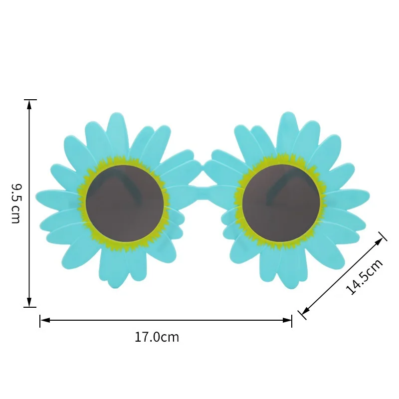 Fashion Sunglasses Kids Sunglasses Children Sunglasses Party Sunglasses Cosplay Sunglasses Fashion Children Sunglasses Cute Sun Flower Daisy Sun Glasses Funny Party Dramatic Cosplay Eyewear UV400 Adults Beach Eyeglasses