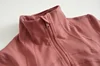 Lemon Women Jacket Fashion Spring and Autumn Tight-fitting Thin Sportswear Training Running Gym Yoga Solid Color Cardigan Jacket 4