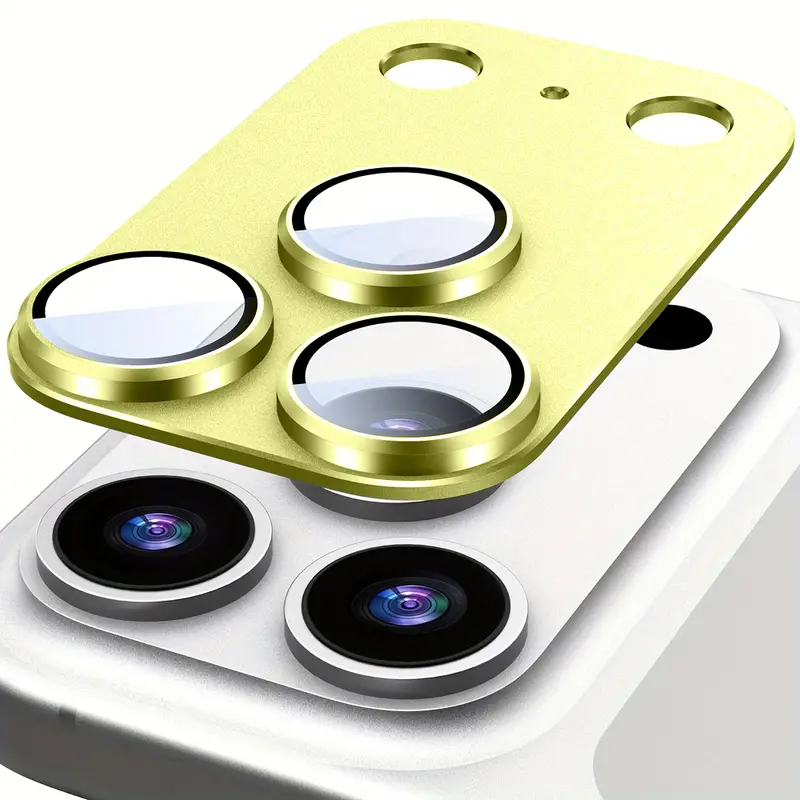 1pc Protective Film for iPhone 17 Pro Max/iPhone 17 Pro/17 Air Full Coverage Ultra-Thin Camera Lens Protector Metal Frame - Image 10