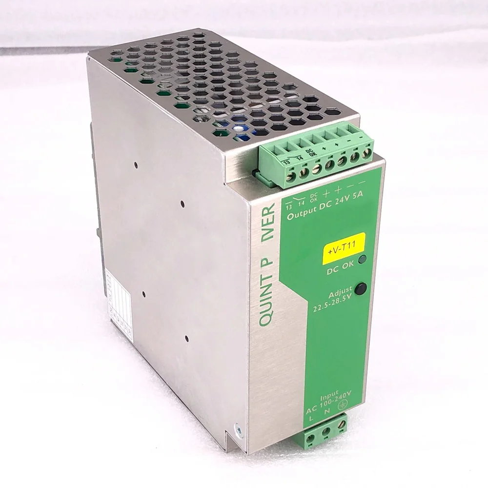 24VDC 5A For Phoenix Switching Power Supply 2938581 QUINT-PS-100-240AC/24DC/5 7 24VDC 5A For Phoenix Switching Power Supply 2938581 QUINT-PS-100-240AC/24DC/5 - Image 5