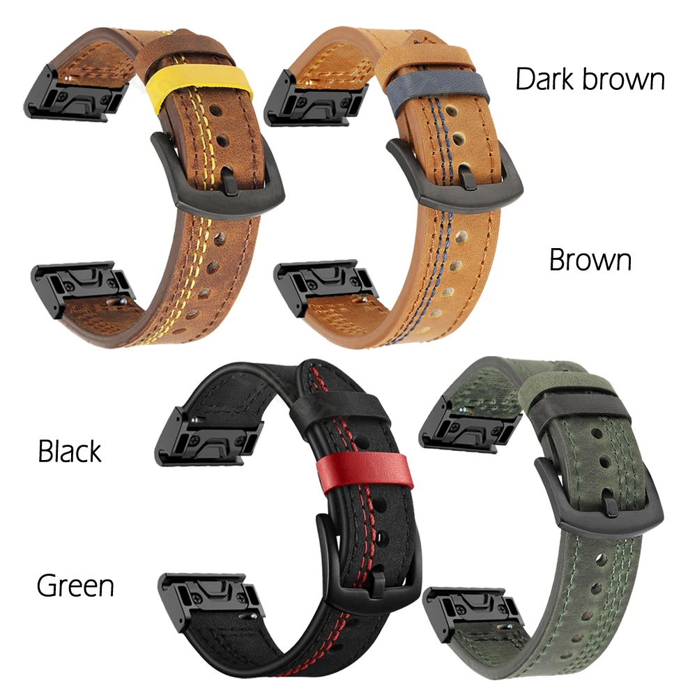 Garmin Fenix 7 7X 6 6X Pro 5X 5 Plus 3HR 935 Epix    ո   22mm 26mm Quickfit Watchband Ʈ