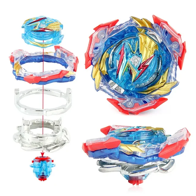 Bey Burst DB B-193 Ultimate Valkyrie with Launcher Set Bey Bay Spinning Top Toy  Xmas 5