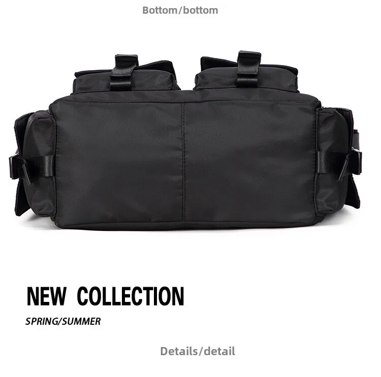 Canvas schoudertas voor heren en dames messenger bag_voghion.com