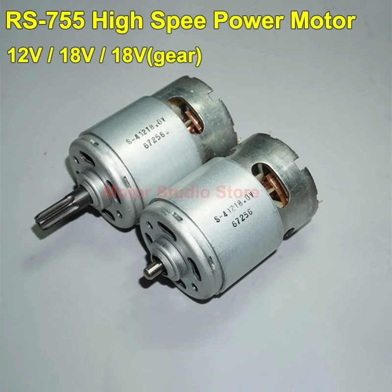 Moteur RS-775VC-8015 Haute Vitesse 6-20V 20000tr/min - Neuf
