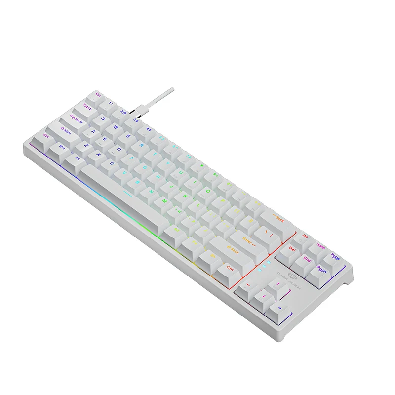 

Клавиатура игровая Механическая тонкая с RGB-подсветкой, 71 клавиша
