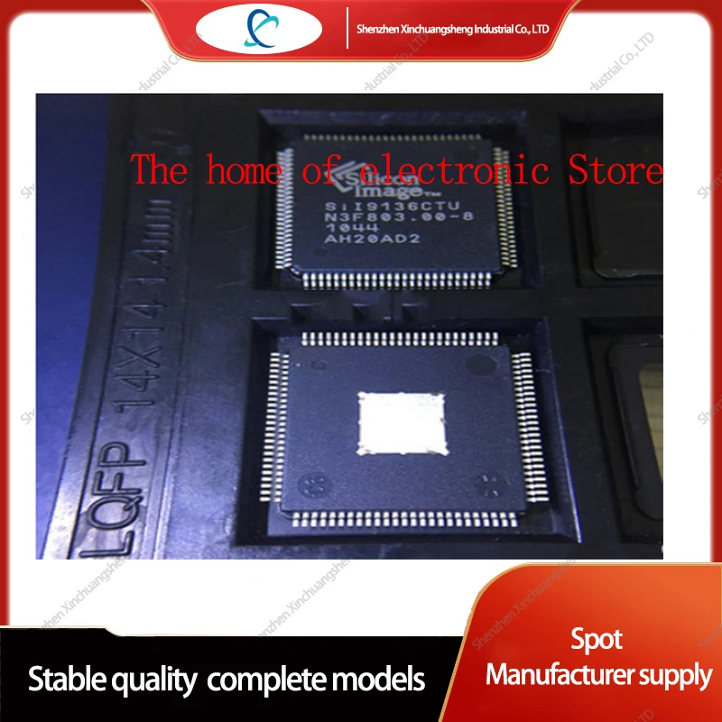 

5 шт., видеопередатчик SII9136CTU QFP-100 SIL9136CTU IC I²C HDMI 1,4 100-TQFP-EP