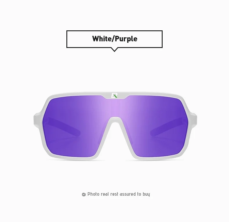 ROCKBROS polarisierte Fahrradbrille UV400, klares Sichtfeld, angenehm zu tragen, Schutzausrüstung für Outdoor-Sportarten – Detail 22