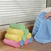 1/50PCS Microfiber Cleaning Cloth Absorbent Towel for Wash Car Housework Clean Kitchen Cleaning Rags Household Clean Tools 6