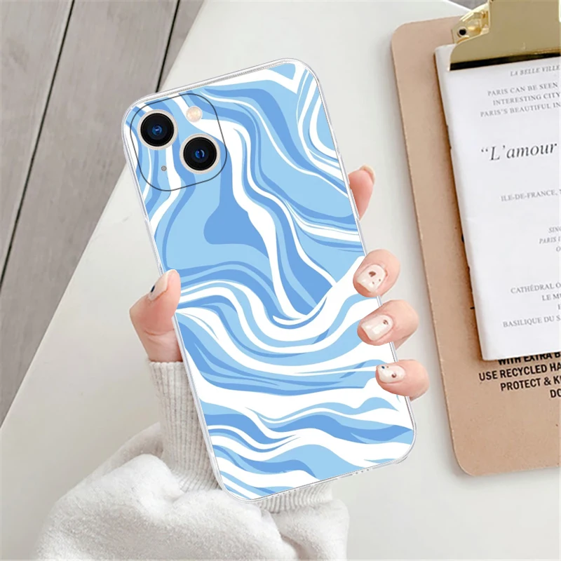 Painted Personalized Fashion Phone Case for iPhone 13 11 Pro 12 Mini MAX X XR XS 8 7 Plus 6 6s Liquid Silicone Black Cover Coque iphone 12 lifeproof case