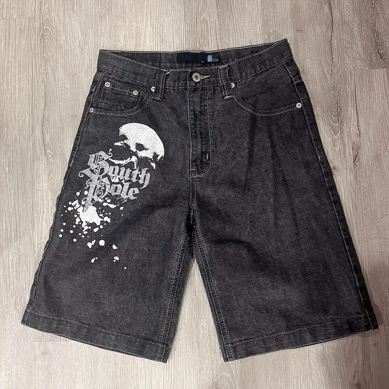Mens Hip Hop Jean Shorts Pantalon Corto Vaquero Hombre Las Mejores