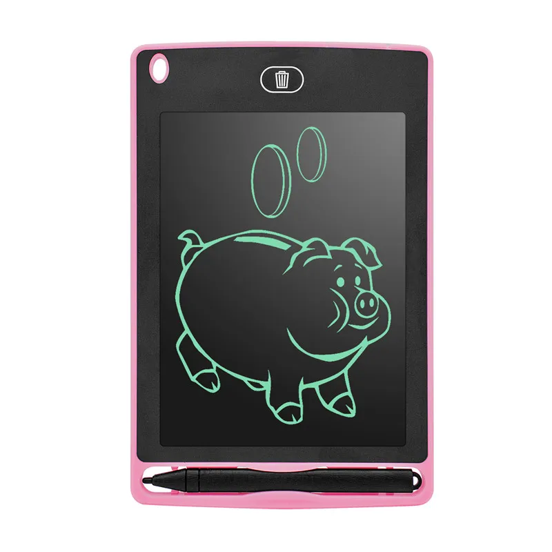 6.5Inch Electronic Drawing Board LCD Screen Writing Tablet Digital Graphic Drawing Tablets Electronic Handwriting Pad Board+Pen