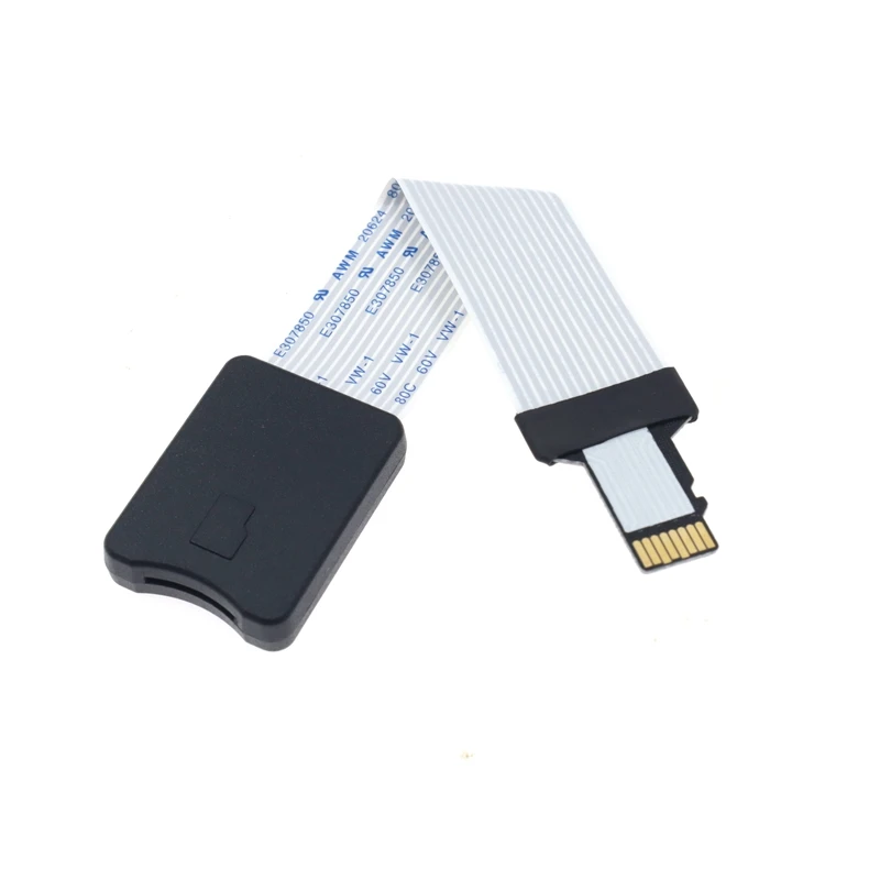 10cm per FFC TF / Micro SD maschio a SD scheda femmina adattatore per prolunga flessibile con foro per vite 10cm per FFC TF / Micro SD maschio a SD scheda femmina adattatore per prolunga flessibile con foro per vite