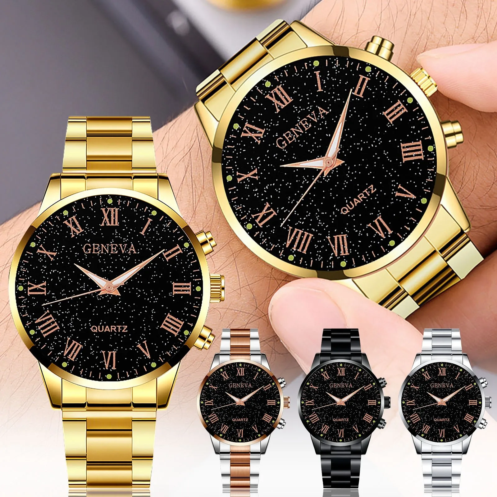 

2022 New Men's Watch Luxury Business Watch Watch Men Stainless Steel Band Fashion Male Wrist Watch Relogio Masculino Watches