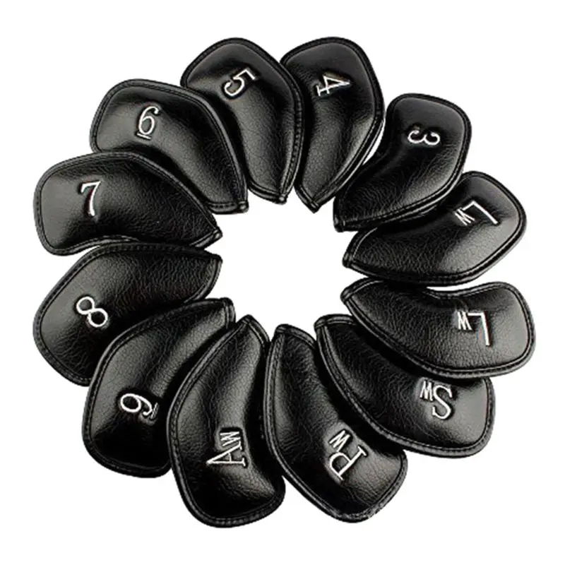 PU Leather Golf Iron for Head Covers for Callaway for Ping for Taylormade for Co