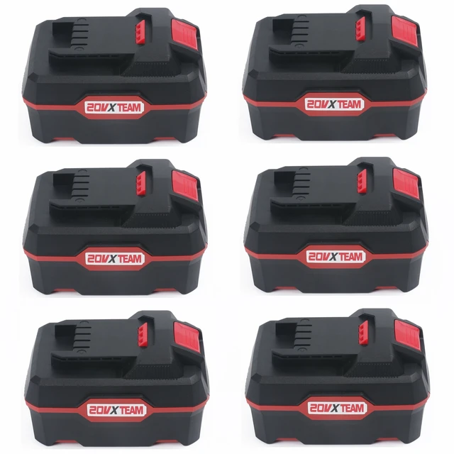 Six Packs 20V 5 Ah Lithium-Ion Akkupack for Parkside 20V Team Cordless Power Tools for, parkside herramientas - Vimarsana News