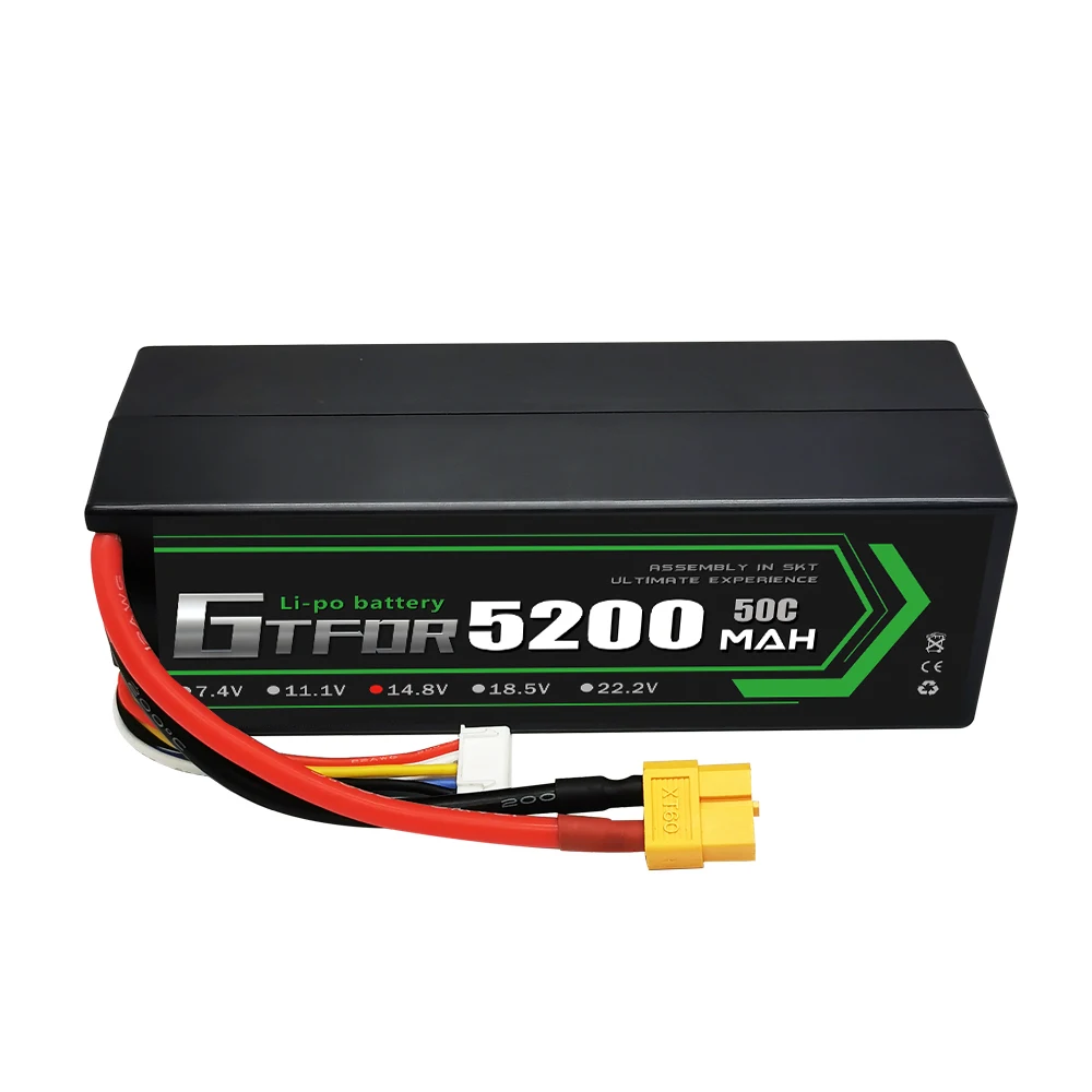 Batterie Lipo 4mm 5200mAh 150C pour Drone FPV Micro