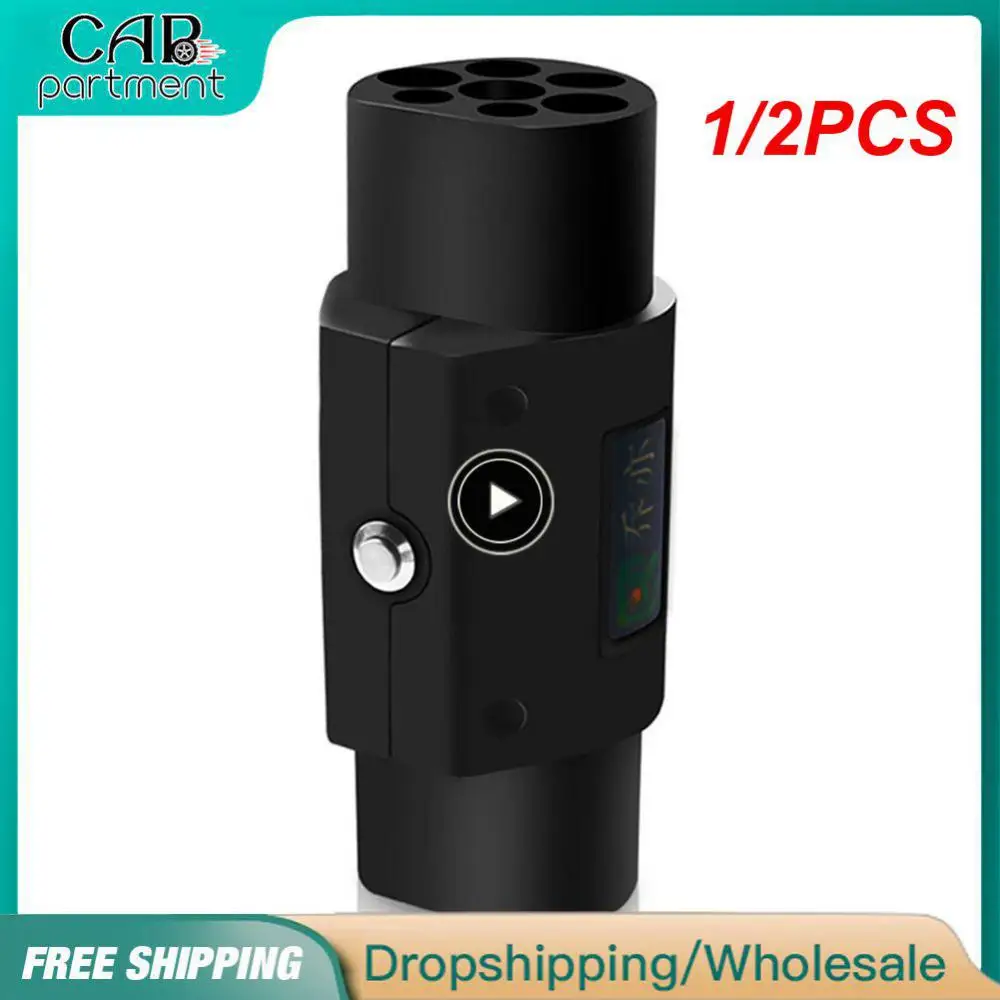 

1/2PCS to Type 2 EV Charger Adaptor IEC 62196 To GB China Standard EV Charger Converter Adapter 16A 32A for EVSE Charging