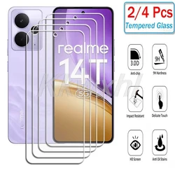 Premium 9H HD Tempered Glass Screen Protector (2 - 4 Pack) - 2 Pieces (For Realme 14T 5G)