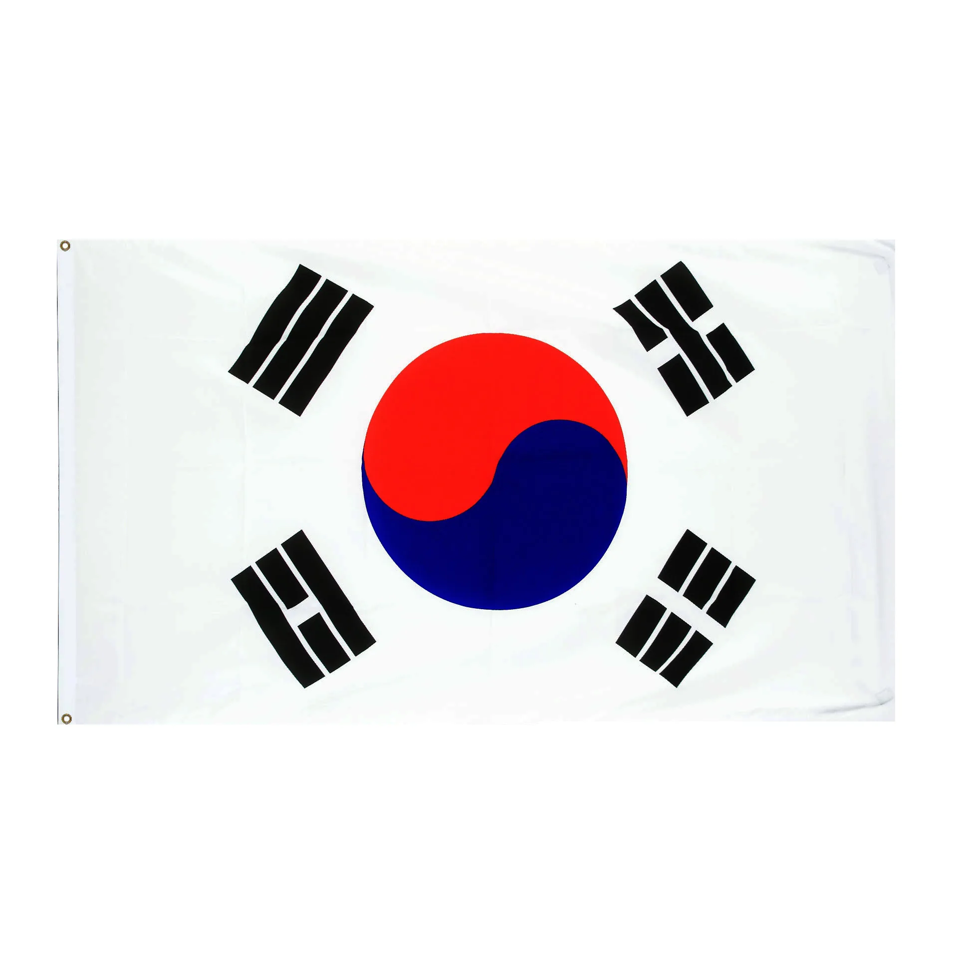

South Korea Flag 90X150cm Polyester Fabrics Hanging FlagsRepublic of Korea Flag South Korea Banner For Festival Home Decoration