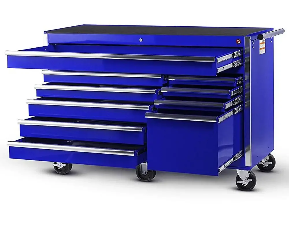 

Customized Garage Workshop Drawer Workshop Trolley with 7 Drawers Tool Cabinet with Hand Tool Set Cabinet with Stainless Steel
