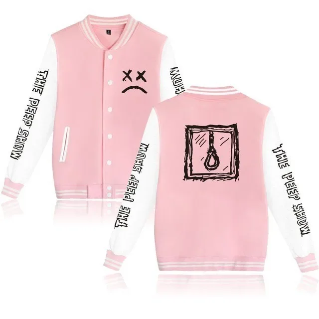 New Lil Peep Hoodie Love Lil.peep Men Sweatshirt Pullover Sweatershirts Male Women Sudaderas Cry Baby Baseball Jacket Hoddies